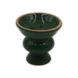 SIX HOLES CERAMIC FUNNEL HOOKAH BOWL WITH INTEGRATED HEAT HOLDER