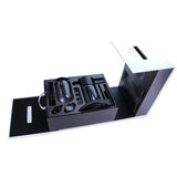 NEW TRANSPARENT GLASS GRAVITY HOOKAH WITH MODERN DESIGN