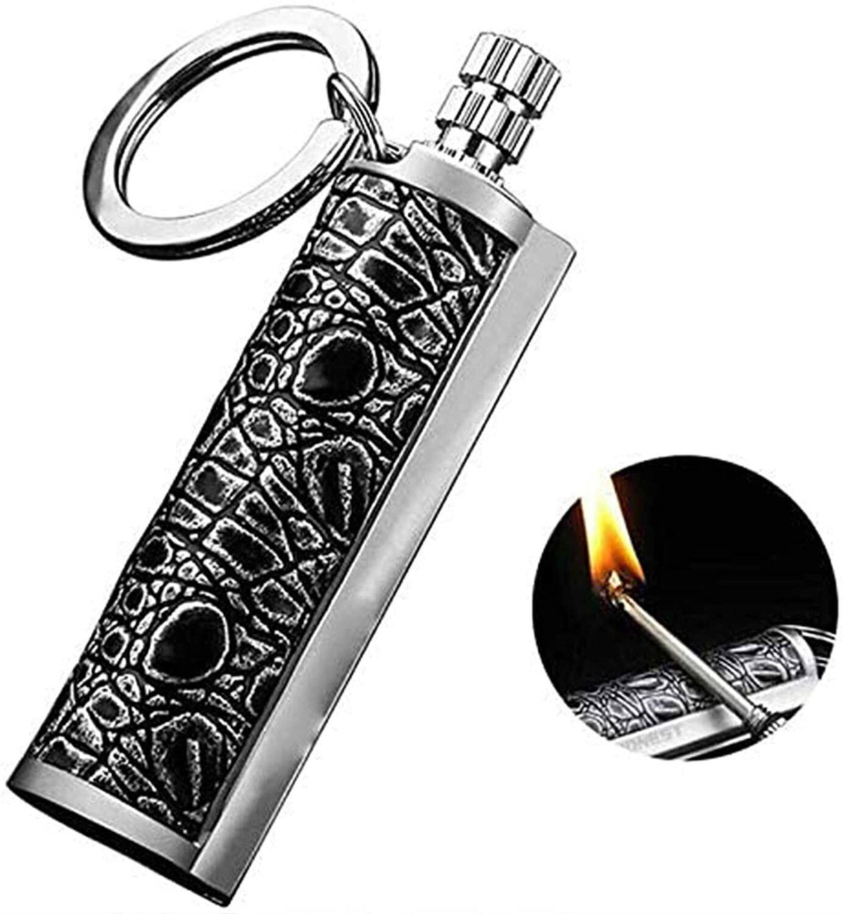 WATERPROOF PERMANENT MATCH FIRE STARTER – STRIKER LIGHTER