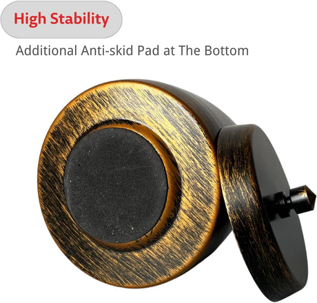 Ash Tray, Large Outdoor Ashtray with Lid, Ashtray for outside Patio, Stainless S