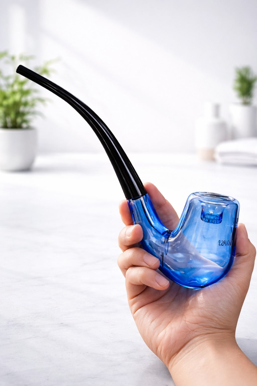 Mkglass 12" Sherlock Handpipe W Screen