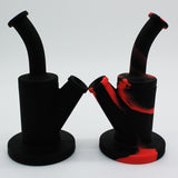 Silicone Rig Smoking Water Pipe Tobacco with 14Mm Glass Bowl