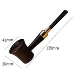 1 Durable Wooden Wood Smoking Pipe Tobacco Cigarettes Cigar Pipes Enchase Gift22