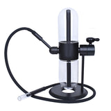 NEW TRANSPARENT GLASS GRAVITY HOOKAH WITH MODERN DESIGN