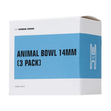 Human Grade Animal Bowl 1 OWL 3 Bowls 3" 14Mm Male Borosilicate Glass Hand Made