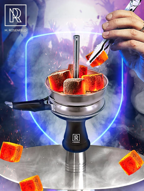 BLACK SILICONE HOOKAH BOWL SET SILICONE – PREMIUM SHISHA BOWL PHUNNEL HOOKAH BOWL