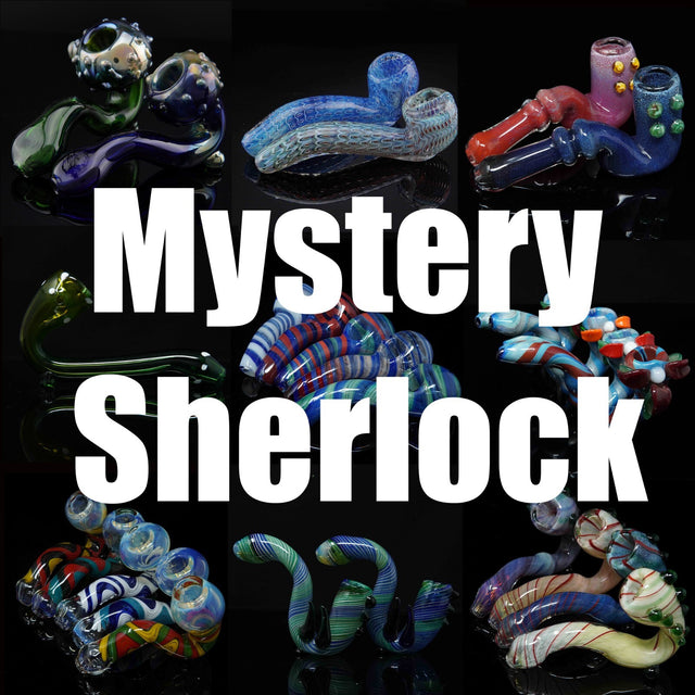 6 - 8 Inch Handmade Thick Random Large Sherlock Tobacco Smoking Bowl Pipe