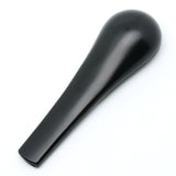 3.8" Metal Smoking Pipes Magnetic Lid Zinc Alloy Smoke Bowl Tobacco Black Pipe