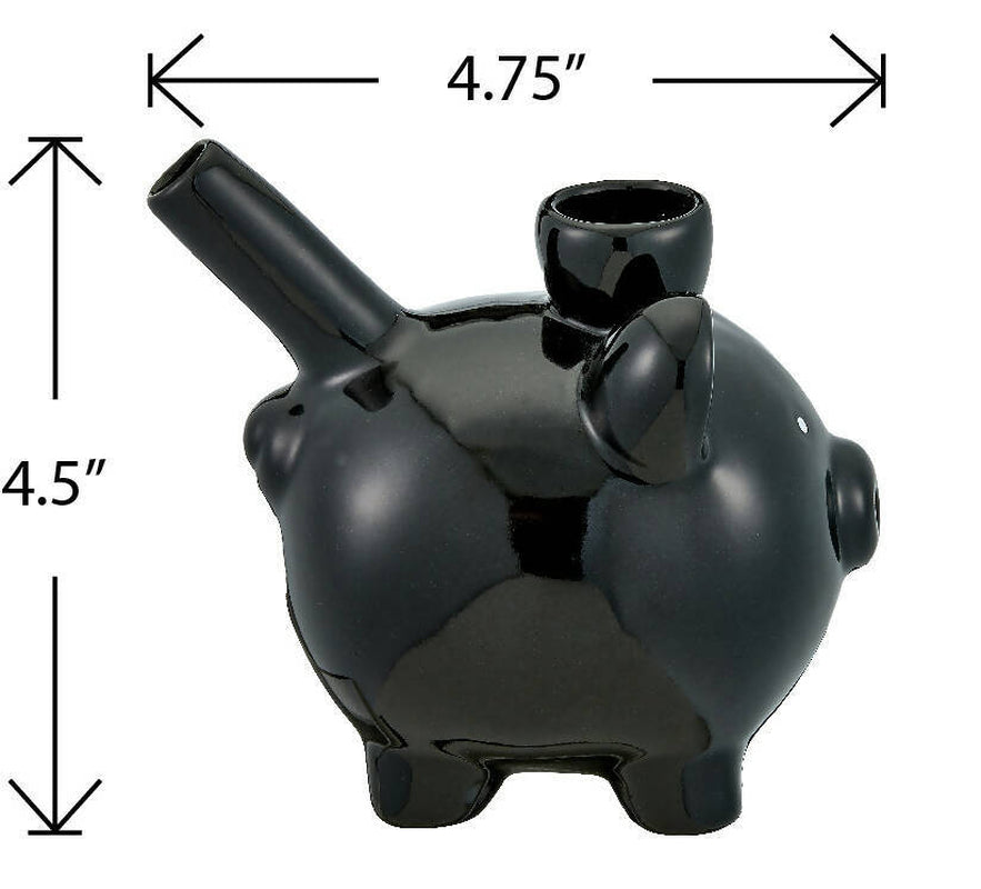 Pig Ceramic Tobacco Pipe Unique Animal Pipe Smoking Bowl Smoke