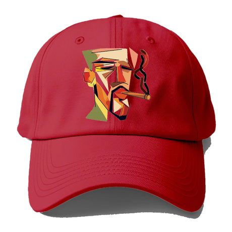 CIGAR COOL ABSTRACT SMOKER BASEBALL CAP