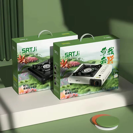 PORTABLE CASSETTE GAS STOVE FOR CAMPING & OUTDOOR COOKING