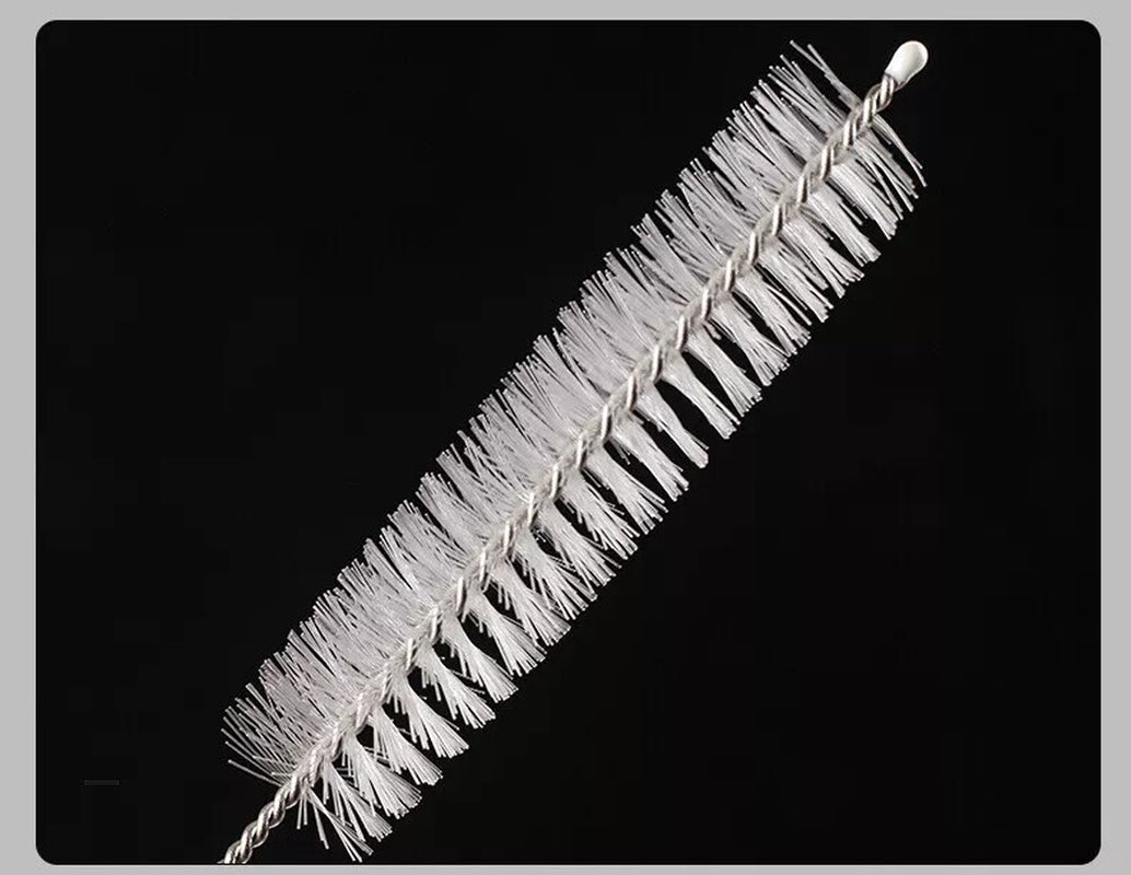 10Pcs Pipe Cleaners Brush Smoking / Tobacco Pipe Cleaning Tools White 10 Sizes