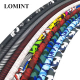 COLORFUL SILICONE HOOKAH HOSE CARBON FIBER SKULL DESIGN 12MM ID 17MM OD 1500MM