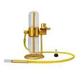 NEW TRANSPARENT GLASS GRAVITY HOOKAH WITH MODERN DESIGN