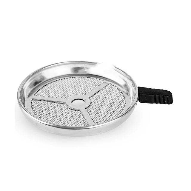HOOKAH GRID HEAT MANAGEMENT SCREEN GRILL WITH SILICONE HANDLE