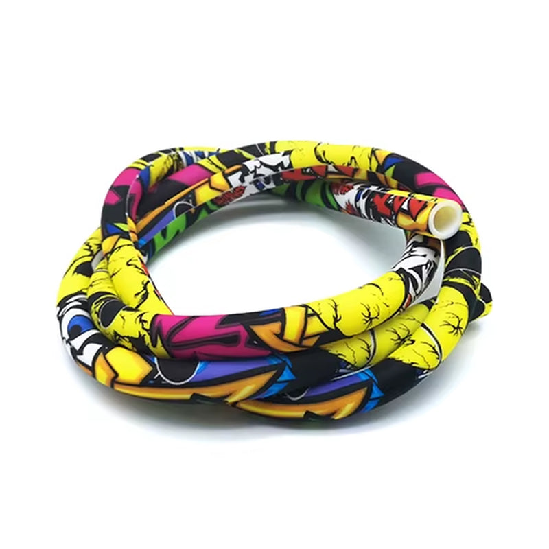 1.5M ROUGH MATTE FINISH SILICONE HOOKAH HOSE SHISHA ACCESSORY