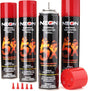 NEON 5X REFINED BUTANE LIGHTER GAS REFILL – UNIVERSAL, 300 ML (4 PACK)