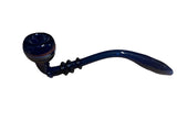 Blue Glass Long Gandalf Glass Pipe 8”