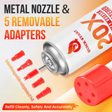 20X REFINED BUTANE LIGHTER & TORCH FUEL GAS REFILL – 10.14 FL OZ (12 PACK)