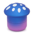 LARGE MUSHROOM-SHAPED METAL HERB & TOBACCO GRINDER – COLORFUL DESIGN