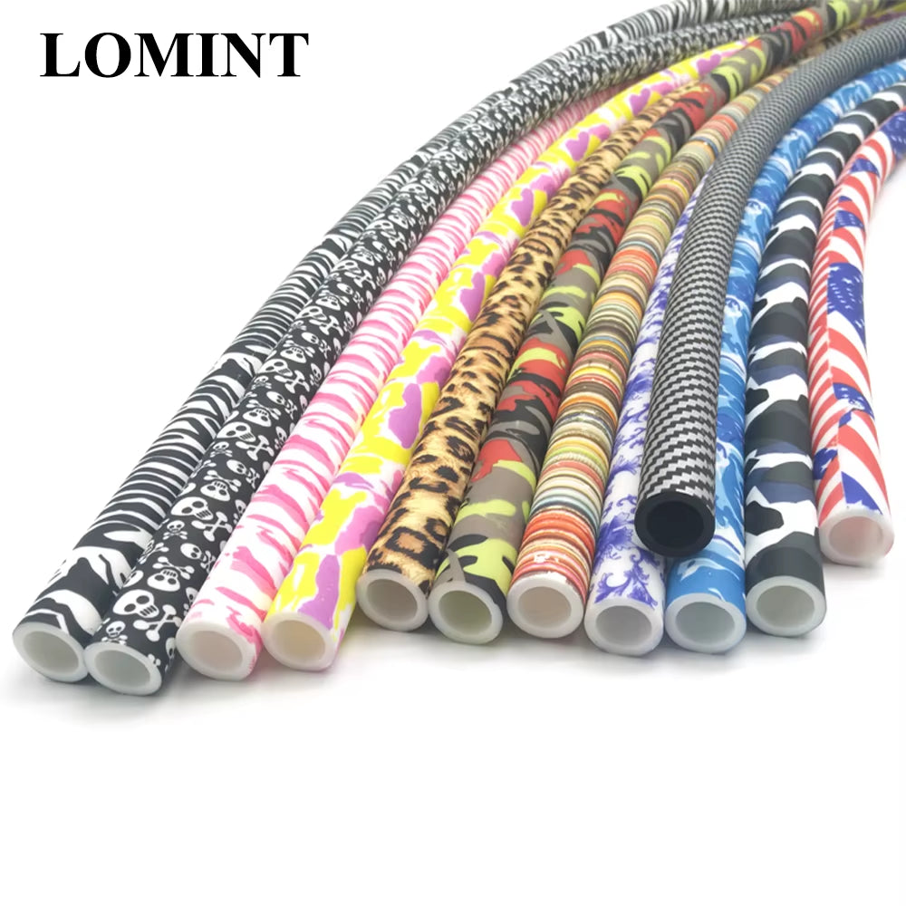 1.5M ROUGH MATTE FINISH SILICONE HOOKAH HOSE SHISHA ACCESSORY