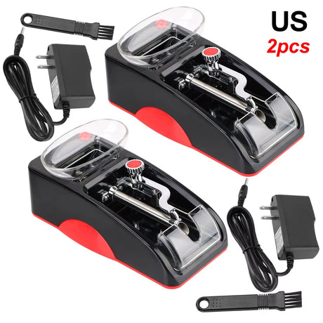 110V/230V Electric Automatic Cigarette Rolling Machine Cigar Roller Smoking Tool EU US Plug Injector Maker DIY Accessories
