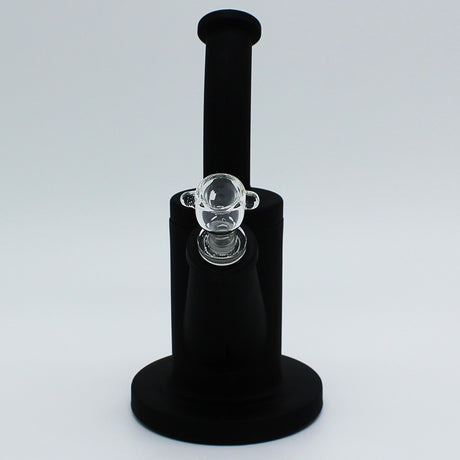 Silicone Rig Smoking Water Pipe Tobacco with 14Mm Glass Bowl