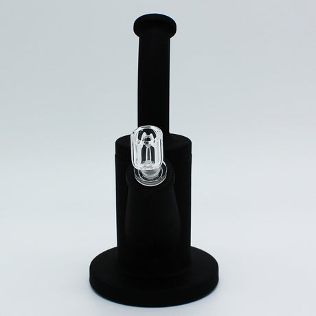 Silicone Rig Smoking Water Pipe Tobacco with 14Mm Glass Bowl