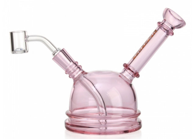 💗PHOENIX STAR 6" PINK BUBBLER BONG RIG - 2 FREE GIFTS - GIRLY - THICK GLASS 💗