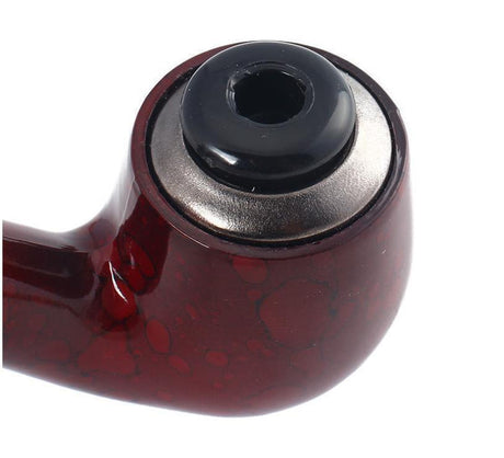 Durable Wooden Wood Sense Smoking Pipe Tobacco Cigarettes Cigar Resin Pipes Gift
