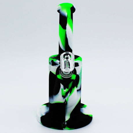 Silicone Rig Smoking Water Pipe Tobacco with 14Mm Glass Bowl