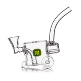 Mj Arsenal Percolator Glass Blunt Water Bubbler Bong Hand Pipe Woodchipper