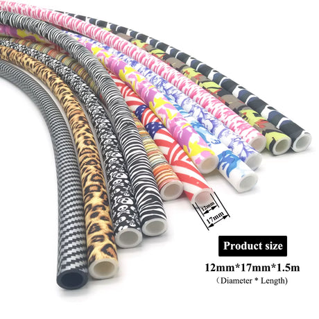 1.5M ROUGH MATTE FINISH SILICONE HOOKAH HOSE SHISHA ACCESSORY