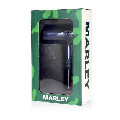 5.5" Marley® Mini Barrel - Premium Glass Water Pipe - Bubbler (Black)