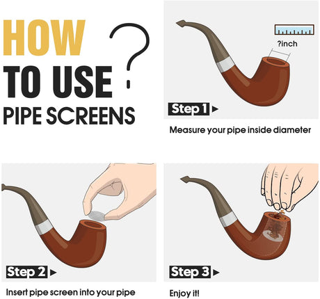 200 PCS 3/4 Inch Stainless Steel Pipe Screens, 3/4 Inch Metal Pipe Screen with M