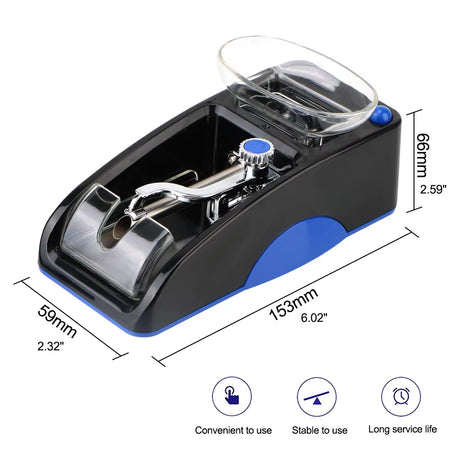 110V/230V Electric Automatic Cigarette Rolling Machine Cigar Roller Smoking Tool EU US Plug Injector Maker DIY Accessories