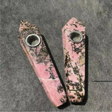 Natural Quartz Smoking Pipe Crystal Point Wand Stone Rock Obelisk Healing 1Pc