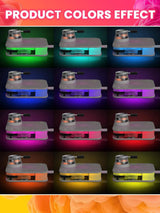 PORTABLE WHITE HOOKAH SET WITH EVERYTHING AND TRAVEL BAG SMALL HOOKAH SET