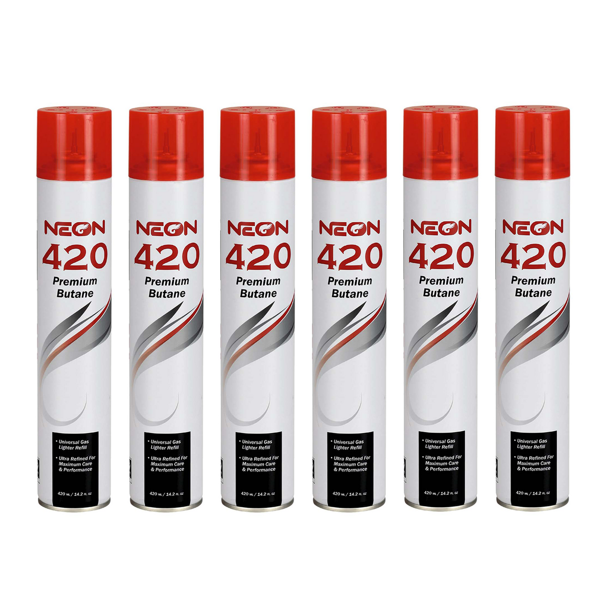 NEON PREMIUM 11X ULTRA-REFINED BUTANE REFILL CAN – 420 ML