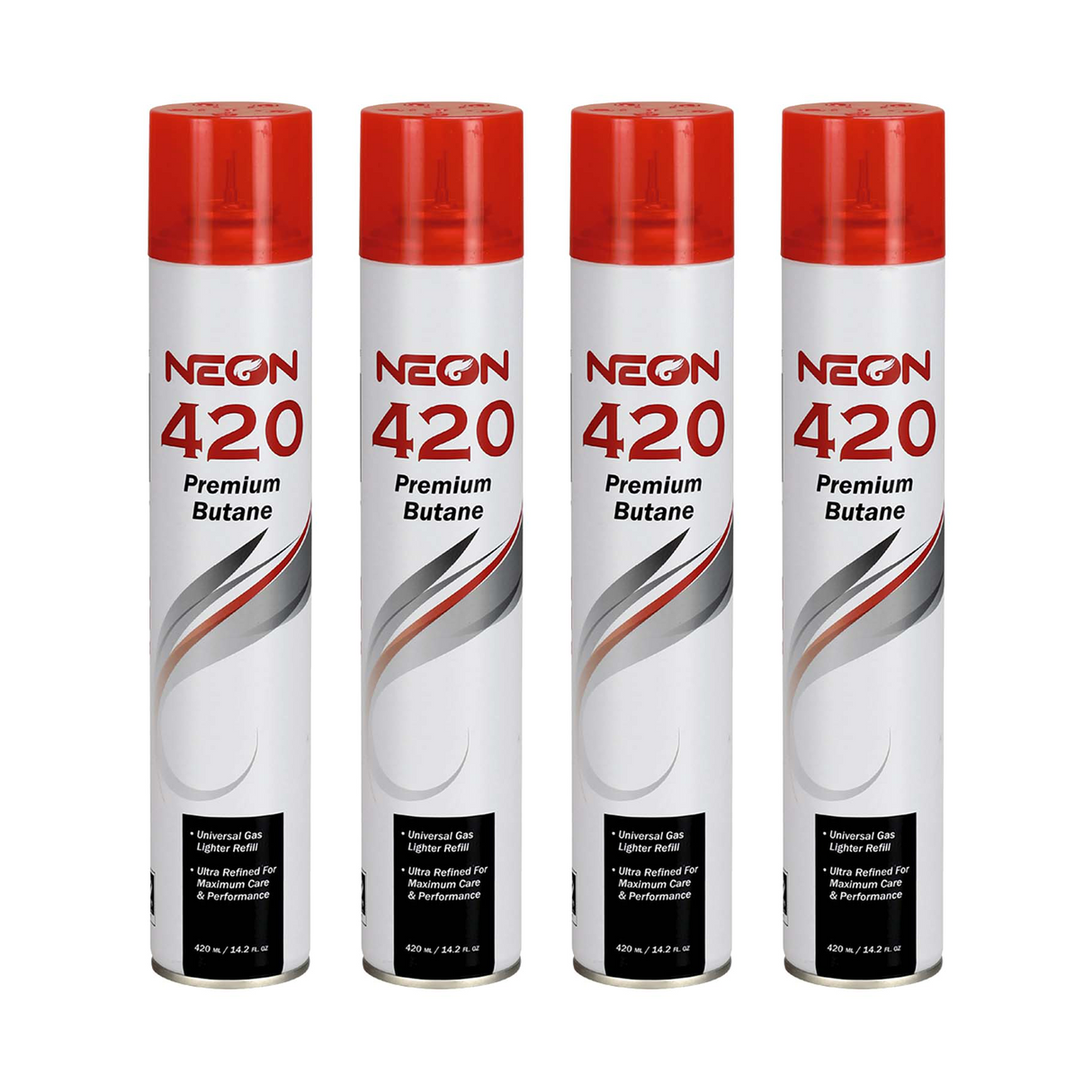 NEON PREMIUM 11X ULTRA-REFINED BUTANE REFILL CAN – 420 ML