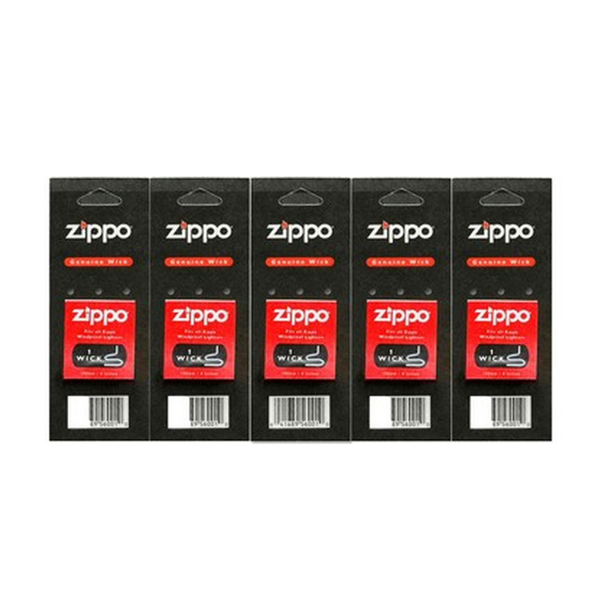 BLACK MECHANICAL LIGHTER WITH 5 PACKS OF WICKS FOR REFILLS