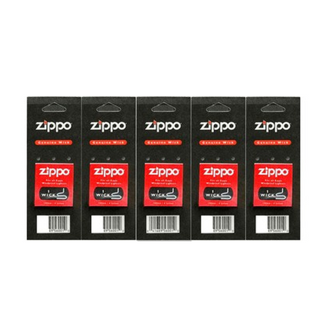 BLACK MECHANICAL LIGHTER WITH 5 PACKS OF WICKS FOR REFILLS