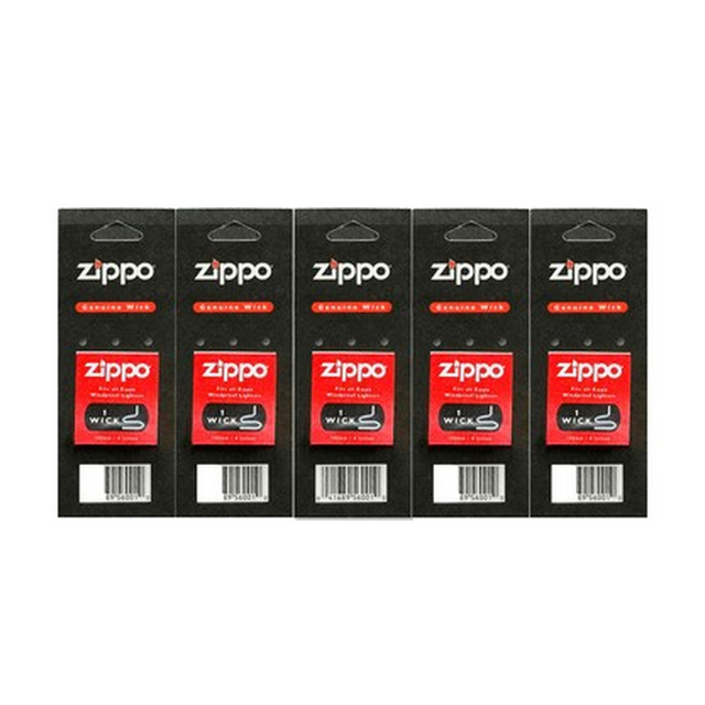 BLACK MECHANICAL LIGHTER WITH 5 PACKS OF WICKS FOR REFILLS