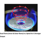 MINI CAMP STOVE WITH BUTANE FUEL – 4-PIECE BUNDLE