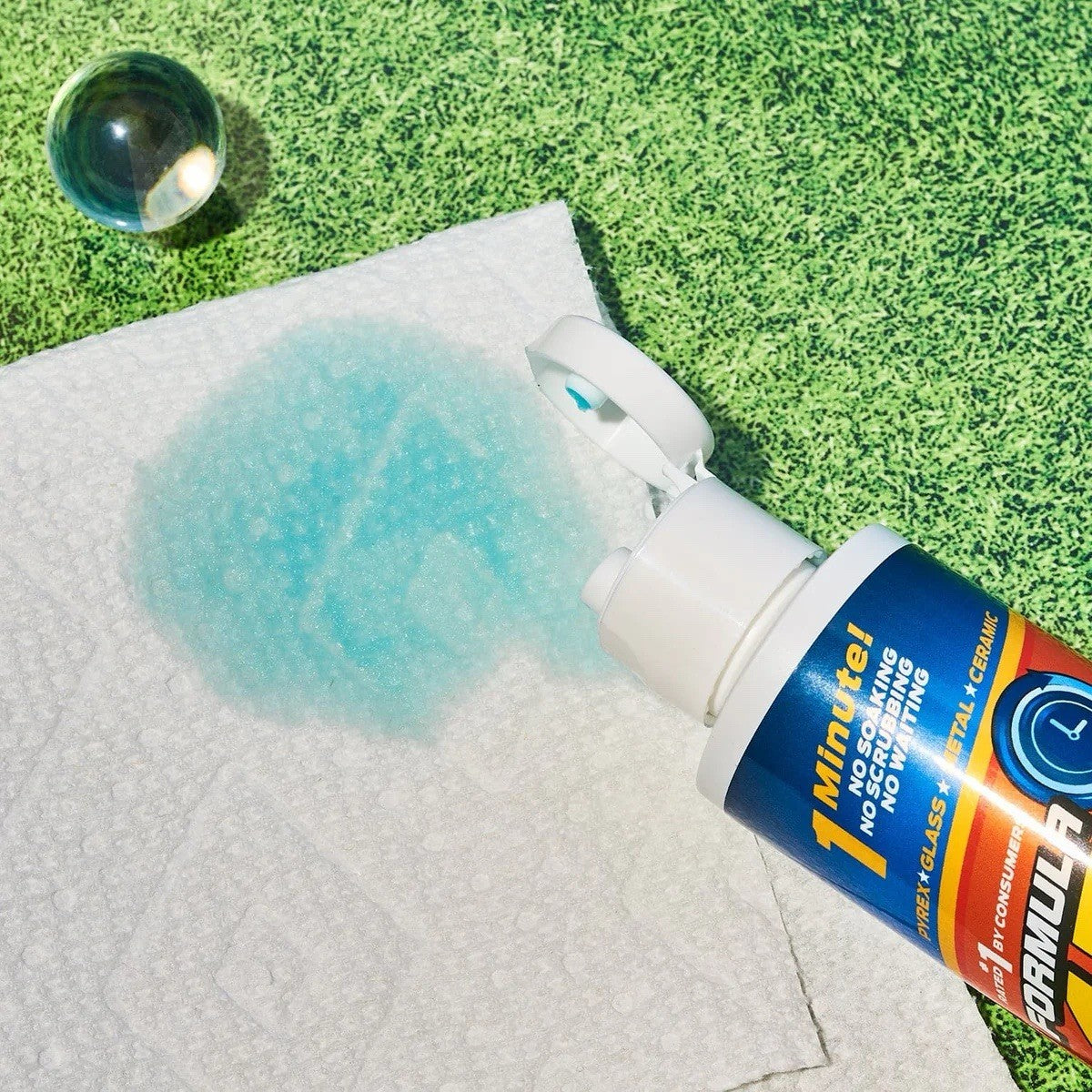 Glass Cleaner Ceramic Metal Bong Hookah Safe Cleaner 12 Oz Bottle 3 Pack