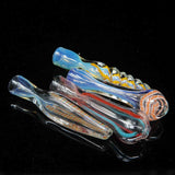 Handmade Assorted Colorful Chillums Smoking Glass Pipes 3 Inch - USA Seller