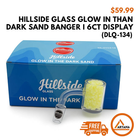 GLASS GLOW in the DARK SAND BANGER | 6CT DISPLAY (DLQ-134)