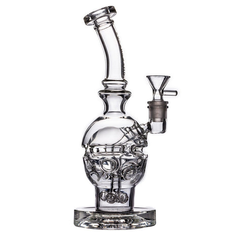 Fab Egg Glass Water Pipe Thick Hookah Rig Recycler Bong Bubbler with 14Mm Bowl