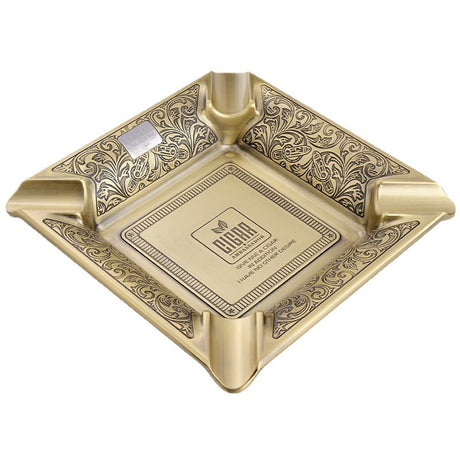 Creative Cuban Four-Slot Ceramic Cigar Ashtray