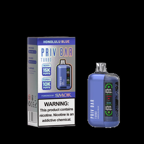 PRIV BAR TURBO DISPOSABLE DEVICE – 15K PUFFS